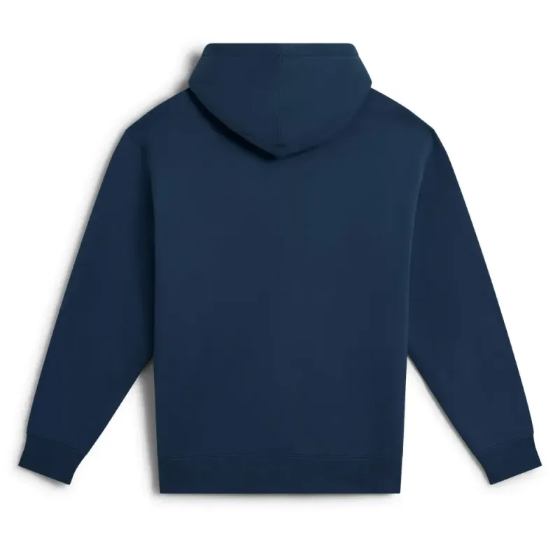 Florence Embroidered Hoodie Dark Blue