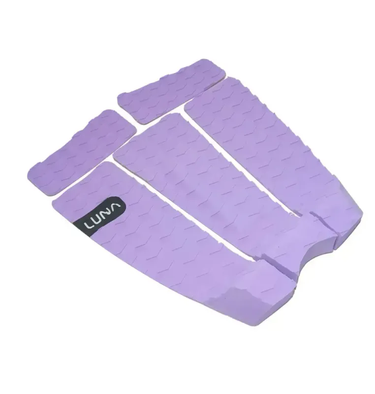 Xplor 5 Piece Eco Surfboard TractionPad Purple