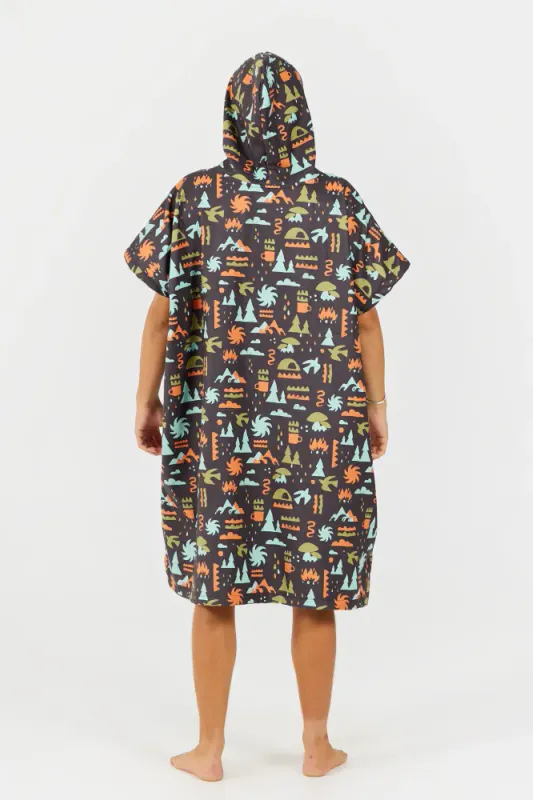 Poncho Outdoor Series - Trekking - Black