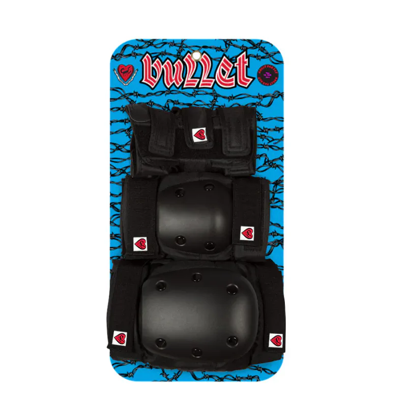 Bullet Adult Skateboard Pad Set