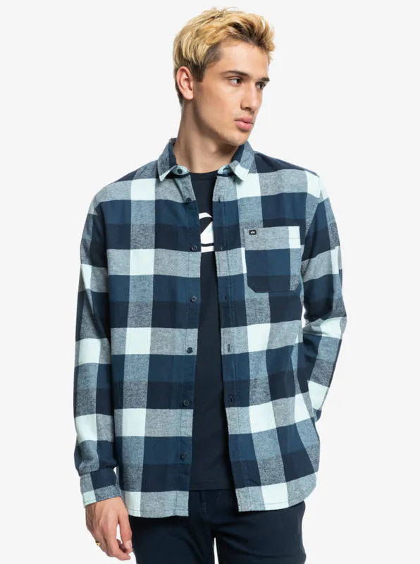 Quiksilver Motherfly Long Sleeve Flannel Shirt